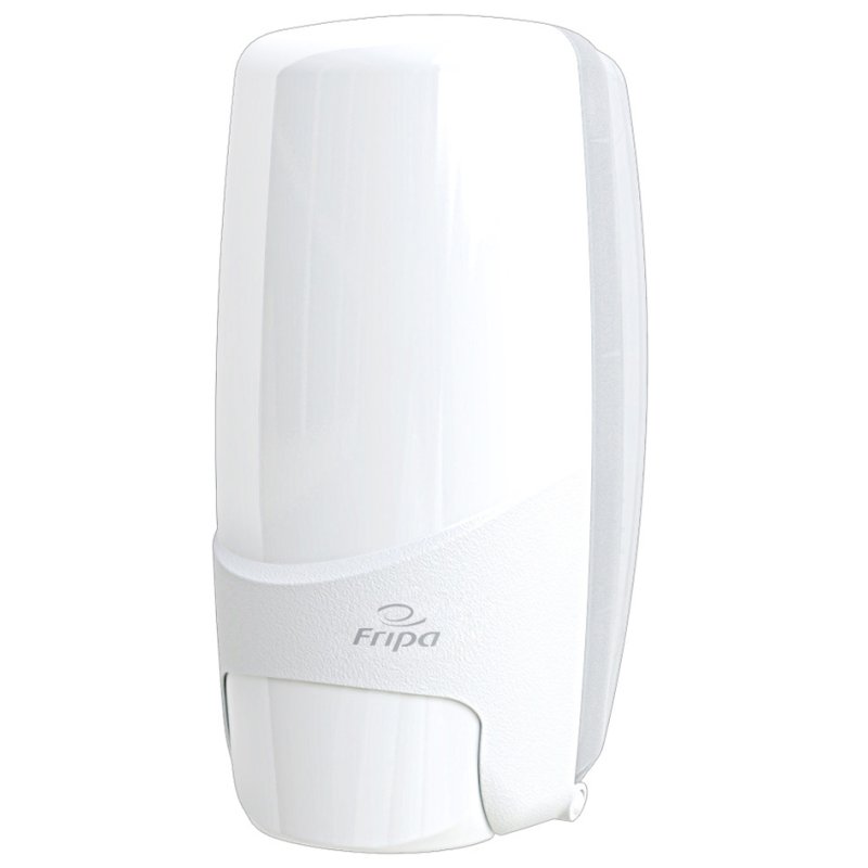 fripa distributeur de savon mousse, 0,8 litre, blanc, refermable